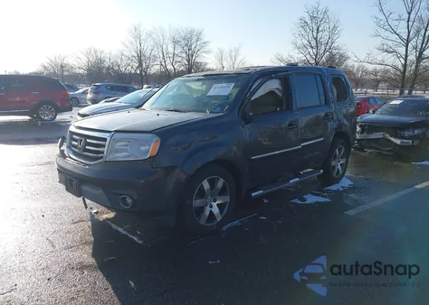 2012 Honda Pilot Touring from USA, damaged, VIN 5FNYF4H96CB024529